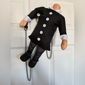 The Addams Family Wednesday headless doll crossbody purse